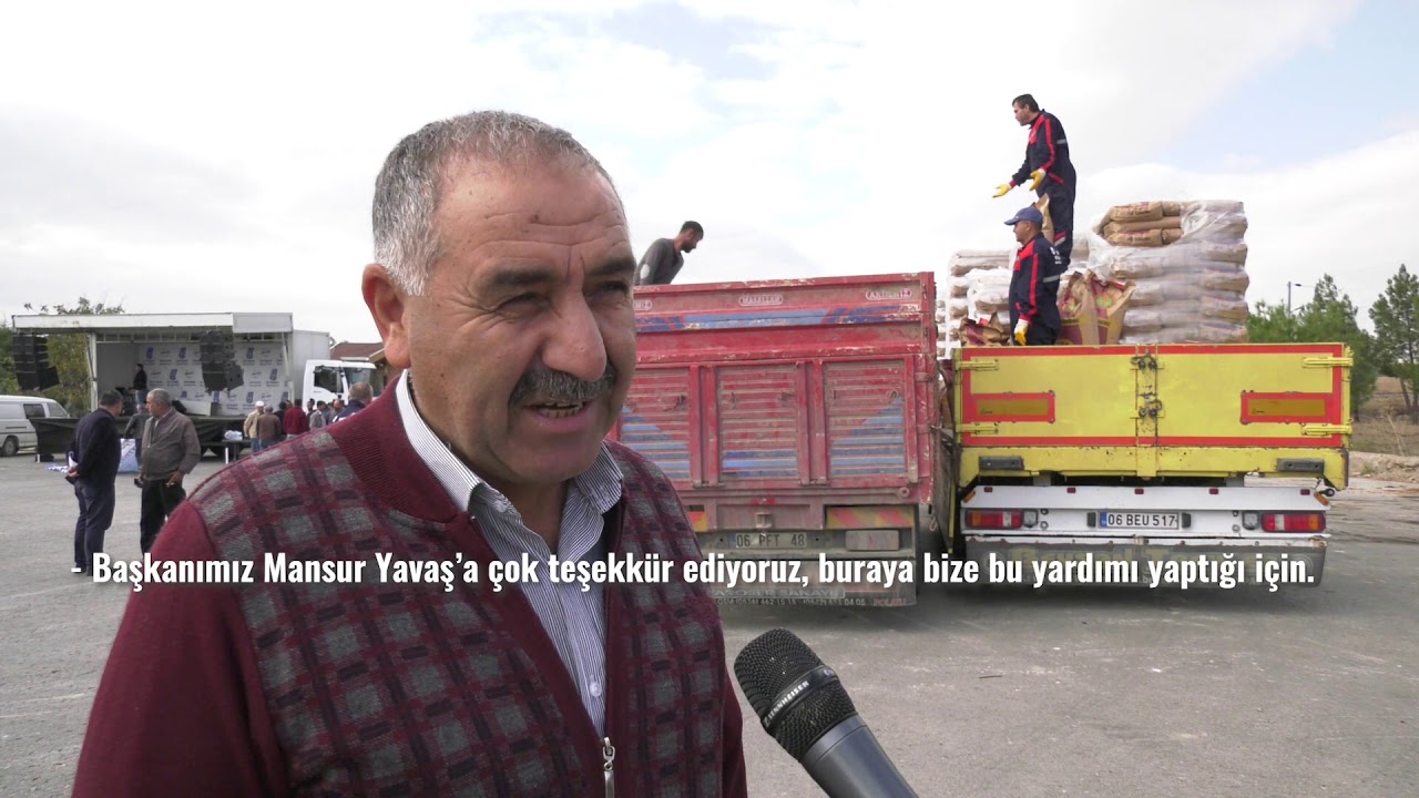 ANKARA BÜYÜKŞEHİR BELEDİYESİ&#39;NDEN ÇİFTÇİLERE TAM DESTEK