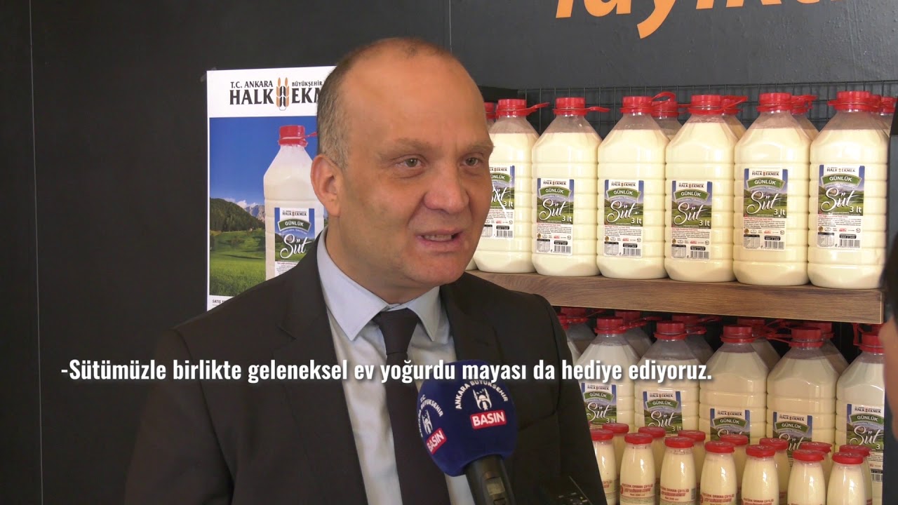 HALK EKMEK&#39;TEN ÜRETİCİ&#39;DEN TÜKETİCİ&#39;YE GÜNLÜK SÜT