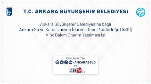 ASKİ GENEL MÜDÜRLÜĞÜ Vinç Bakım Onarım Yapılması İşi