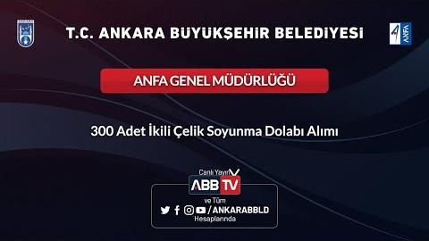 ANFA Genel Müdürlüğü 300 Adet İkili Çelik Soyunma Dolabı Alımı