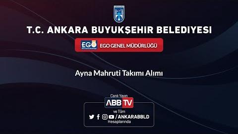 EGO Genel Müdürlüğü Ayna Mahruti Takımı Alımı