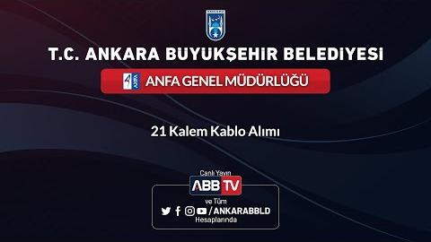 ANFA GENEL MÜDÜRLÜĞÜ - 21 Kalem Kablo Alımı