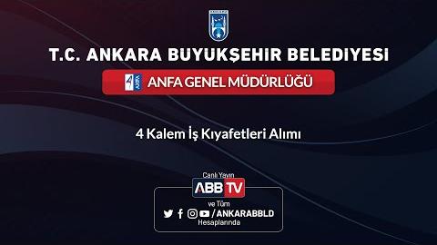 ANFA GENEL MÜDÜRLÜĞÜ - 4 Kalem İş Kıyafetleri Alımı