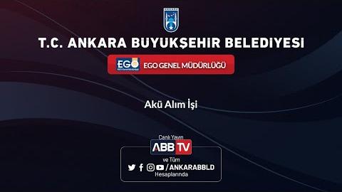 EGO GENEL MÜDÜRLÜĞÜ Akü Alım İşi