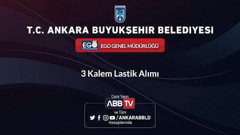 EGO GENEL MÜDÜRLÜĞÜ 3 Kalem Lastik Alımı