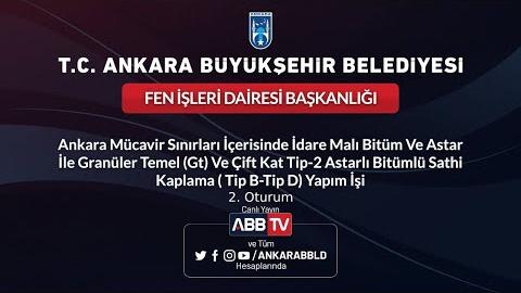 FEN İŞLERİ DAİRESİ BAŞKANLIĞI - Astarlı Bitümü Sathi Kaplama Yapım İşi