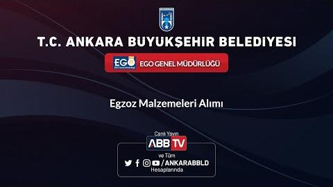 EGO GENEL MÜDÜRLÜĞÜ - Egzoz Malzemeleri Alımı