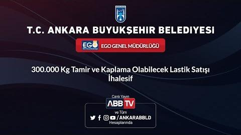 EGO GENEL MÜDÜRLÜĞÜ 300.000 KG TAMİR VE KAPLAMA OLABİLECEK LASTİK SATIŞI İHALESİ