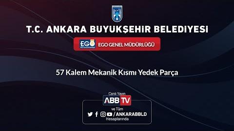 EGO GENEL MÜDÜRLÜĞÜ - 57 Kalem Mekanik Kısmı Yedek Parça