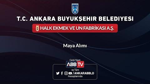 HALK EKMEK VE UN FABRİKASI A.Ş. Maya Alımı