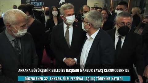 32. Ankara Film Festivali açılış töreni Başkanımız Sn. Mansur Yavaş katılımıyla gerçekleştirildi.