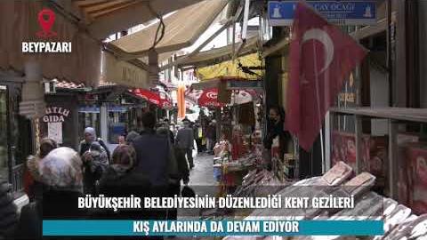 BÜYÜKŞEHİR’İN KENT GEZİLERİ KIŞ AYLARINDA DA YOĞUN İLGİ GÖRÜYOR