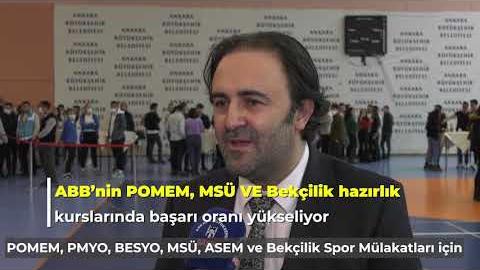 ABB’NİN POMEM, MSÜ VE BEKÇİLİK HAZIRLIK KURSLARI İLE BAŞARI ARTIYOR