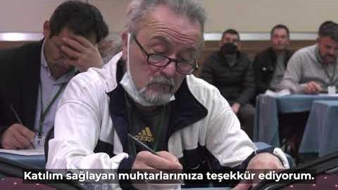 “Muhtarlar Müzakere Ediyor” programının üçüncüsü Ayaş’ta gerçekleştirildi.