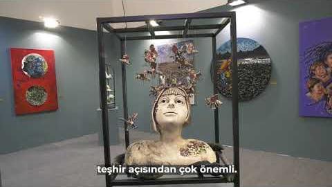 Sanatseverler 8. düzenlenen ‘ArtAnkara Çağdaş Sanat Fuarı’na yoğun ilgi gösterdi.