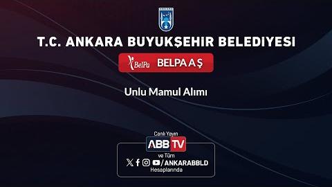 BELPA AŞ - Unlu Mamul Alımı