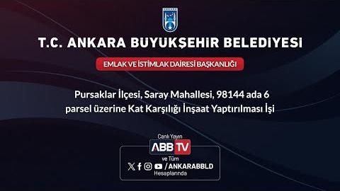 EMLAK İSTİMLAK DAİRESİ BAŞKANLIĞI - 98144 ada 6 Parsel Üzerine Kat Karşılığı İnşaat Yaptırılması İşi