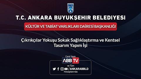 KÜLTÜR VE TABİAT VARLIKLARI DAİRESİ BAŞKANLIĞI - Çıkrıkçılar Yokuşu Sokak Sağlıklaştırma ve Kentsel Tasarım Yapım İşi