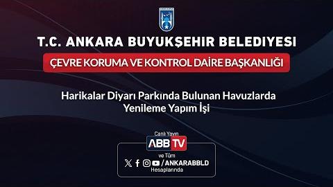 ÇEVRE KORUMA VE KONTROL DAİRE BAŞKANLIĞI - Harikalar Diyarı Parkında Bulunan Havuzlarda Yenileme Yapım İşi