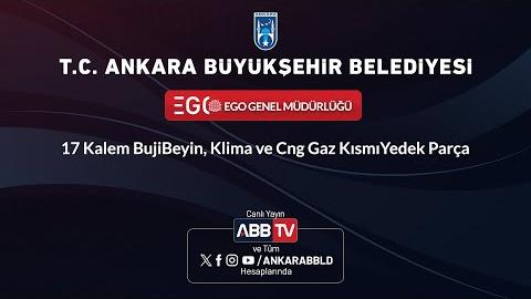 EGO GENEL MÜDÜRLÜĞÜ - 17 Kalem Buji Beyin, Klima ve CNG Gaz Kısmı Yedek Parça