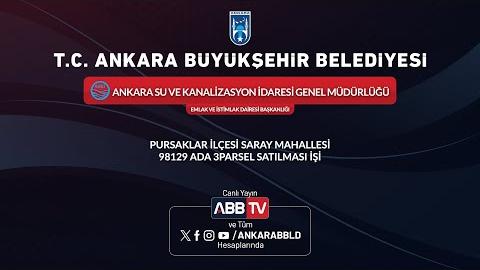 ASKİ GENEL MÜDÜRLÜĞÜ - Pursaklar İlçesi Saray Mahallesi 98129 Ada 3 Parsel Satılması İşi