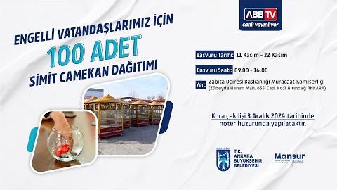 ZABITA DAİRESİ BAŞKANLIĞI - ENGELLİ VATANDAŞLARIMIZ İÇİN 100 ADET SİMİT CAMEKAN DAĞITIMI