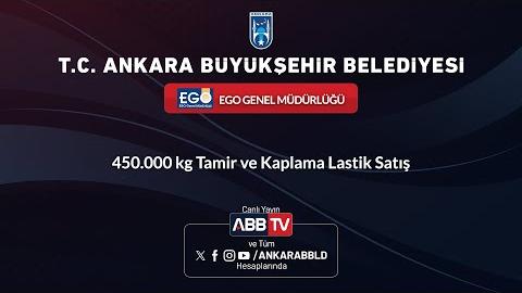 EGO GENEL MÜDÜRLÜĞÜ - 450.000 kg Tamir ve Kaplama Lastik Satışı