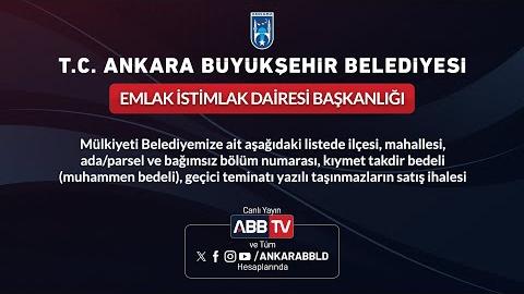 EMLAK İSTİMLAK DAİRESİ BAŞKANLIĞI - Mülkiyeti Belediyemize Ait Aşağıdaki Listede İlçesi, Mahallesi, Ada/Parsel ve Bağımsız Bölüm Numarası, Kıymet Takdir Bedeli (Muhammen Bedeli), Geçici Teminatı Yazılı Taşınmazların Satış İhalesi